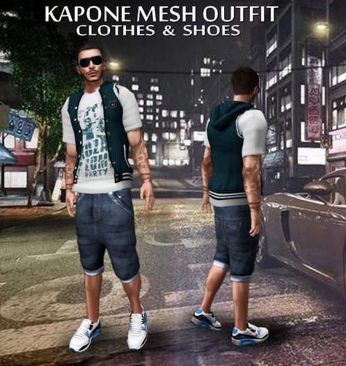 Kapone Mesh OUTFIT #6 / Clothes & shoes 2015