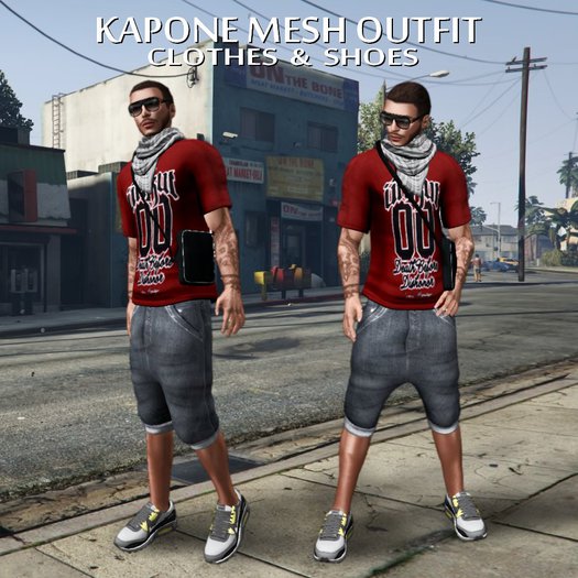 Kapone Mesh OUTFIT #9 / Clothes & shoes 2015
