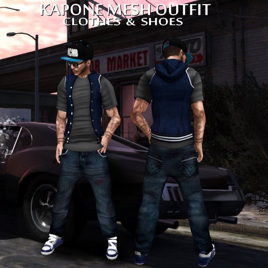 Kapone Mesh OUTFIT #7 / Clothes & shoes 2015
