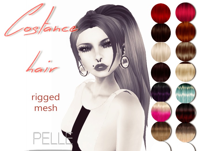 Pelle - COSTANCE RIGGED MESH DEMO PACK
