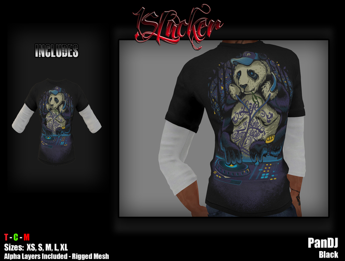 [!SL] 2n1 Shirts - PanDJ - Sales Bag (Wear Me)