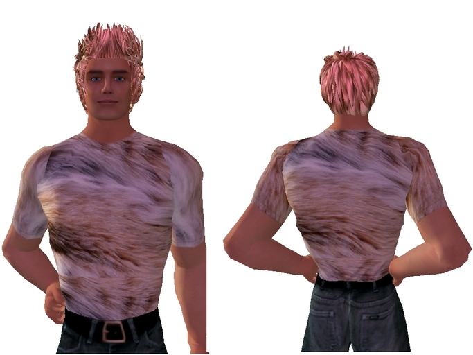 Fur t-shirt