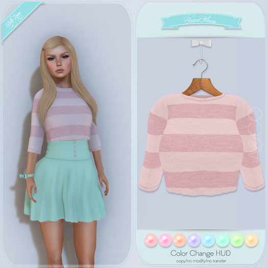 A&CO-Reina Cropped Blouse-Lights-All with HUD