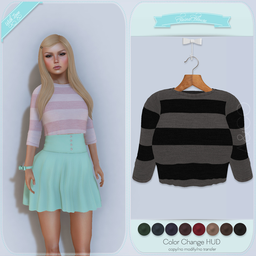 A&CO-Reina Cropped Blouse-Darks-All with HUD