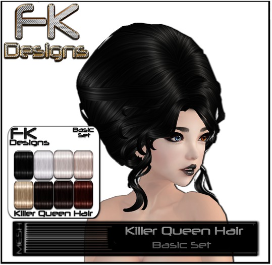 FK! - Killer Queen Hair - Basic Set 
