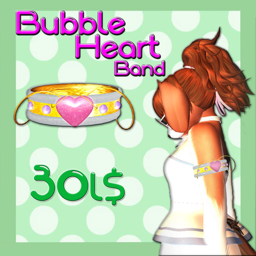 Bubble Heart Band
