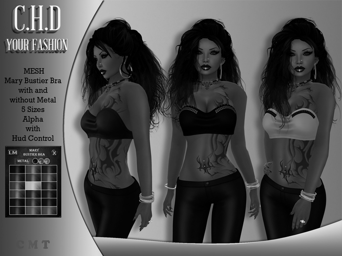 Demo [C.H.D] Mary Bustier Bra