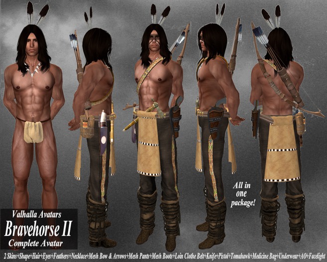 Valhalla Avatars Bravehorse II Complete Avatars