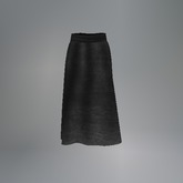 Charcoal Denim Mesh Maxiskirt box