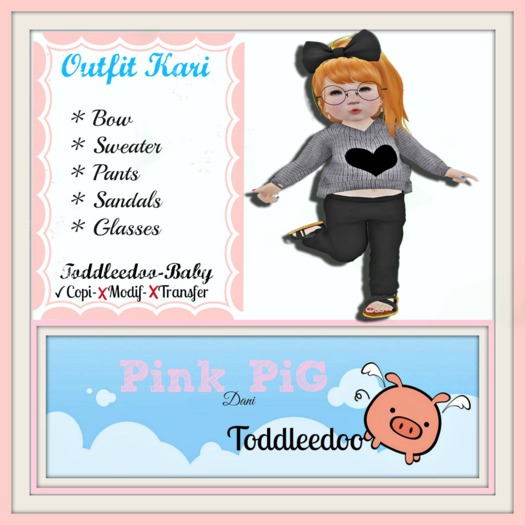 Pink Pig Dani My Little Shop/Kari