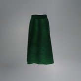 Green Denim Mesh Maxiskirt box