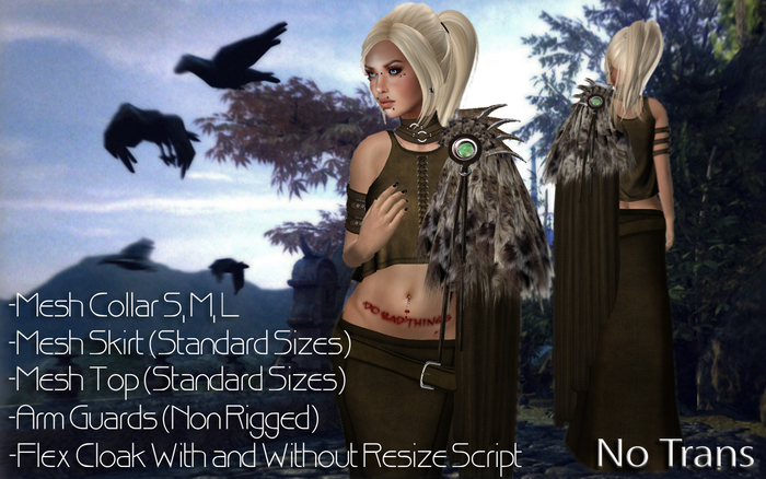 (N.A.M.E.) Paperdoll "North" Black