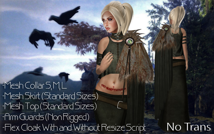 (N.A.M.E.) Paperdoll "North" Black
