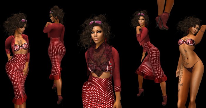 BD Semi Dot High Red