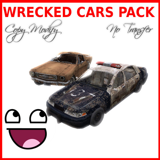 AL - Wrecked Car x2