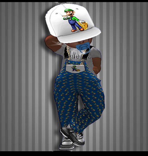 LILg Blue Toddleedoo outfite