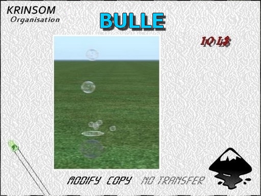 [ K.0 ] BUBBLE SAVON