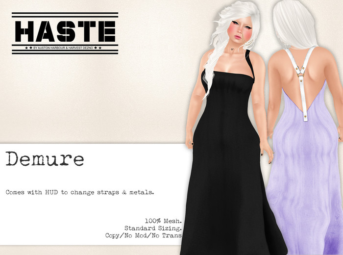 [Haste] Demure White 
