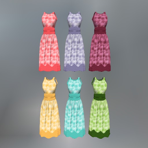 Dotty Mesh Dress (Fatpack)