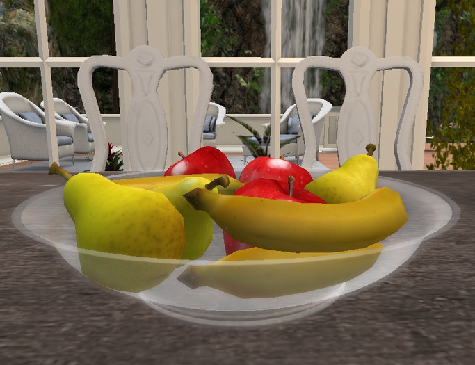 Fruit Glass Bowl
