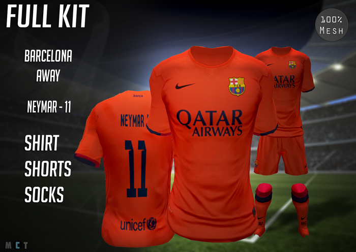 *Kit Barca Away