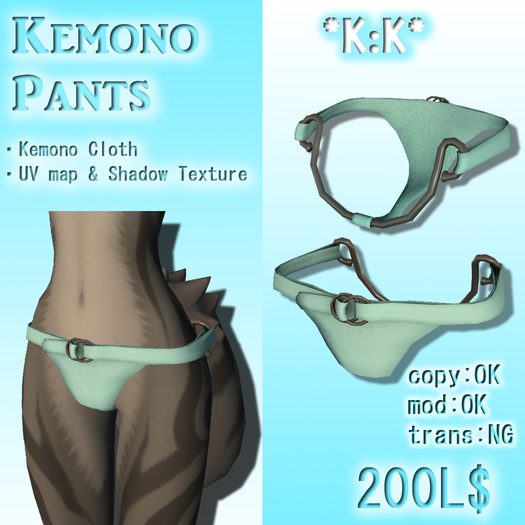 *K:K* Kemono Pants