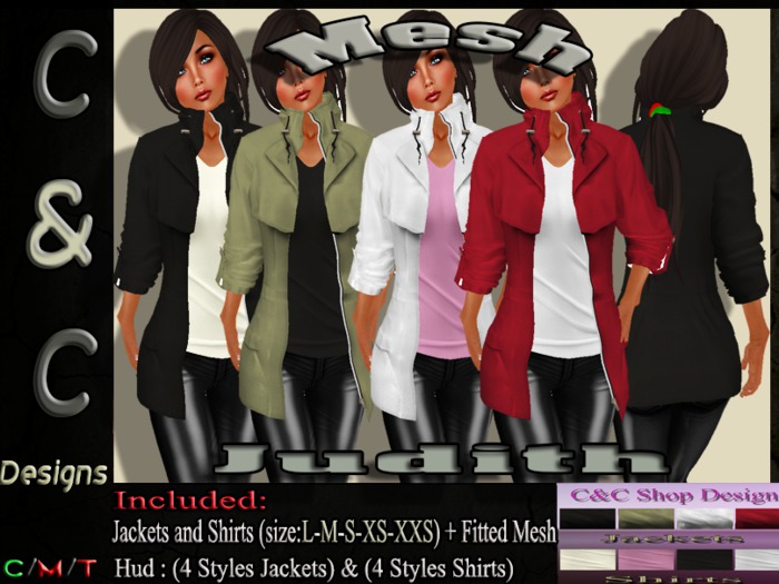C&C Mesh Judith (Hud 4 & 4 Styles)