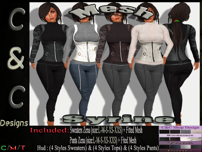 C&C Mesh Syrine (Hud 4 & 4 & 4 Styles) DEMO