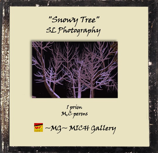Snowy tree