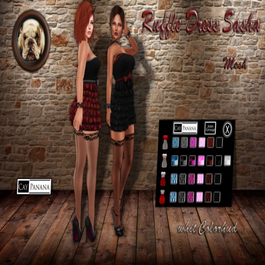 *CPN* Ruffle Dress Sasha