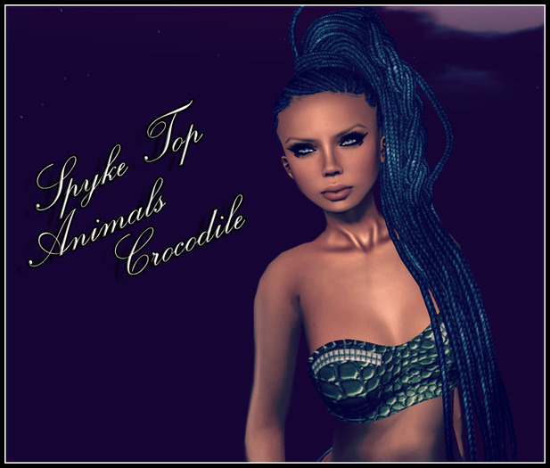 D.A. Spyke Top Animals Crocodile{Group Gift}