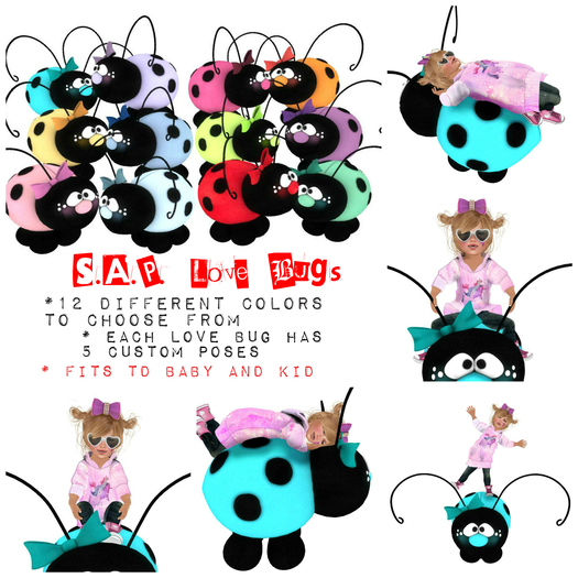 Pastel Blue Love Bug (boxed)