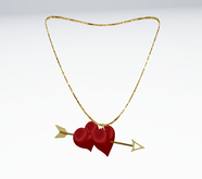 *NJoy* Hearts and Arrow Necklace & Ring