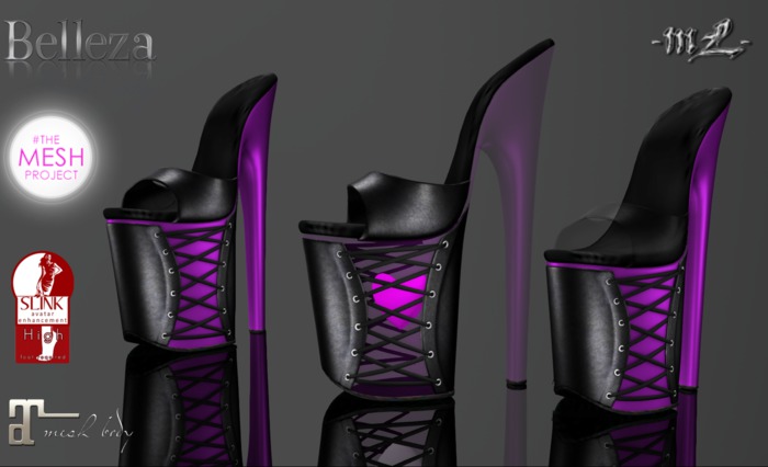 -mL- Eliana Mules (tmp,belleza,maitreya,slink) - Pink