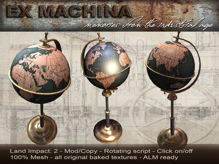 Atlas 1 - Terrestrial Globe 