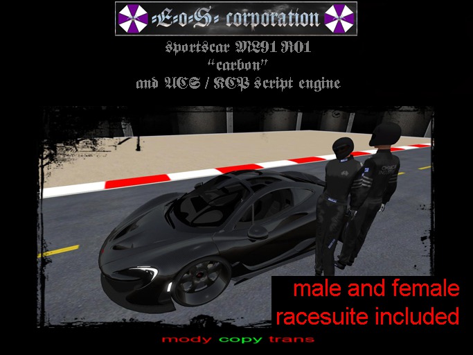 Sportscar ML91 R02 carbon BOX