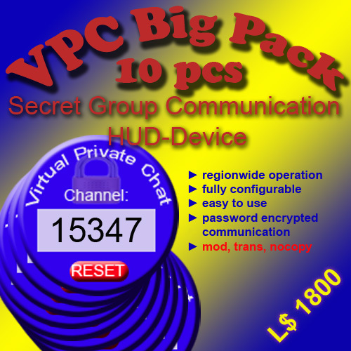 VPC V1.0 Big Pack Boxed (10 pcs)