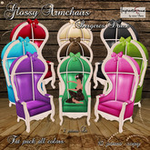 Carrosse Bergeres chairs - fat pack .