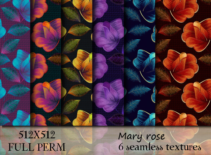 Mary rose textures