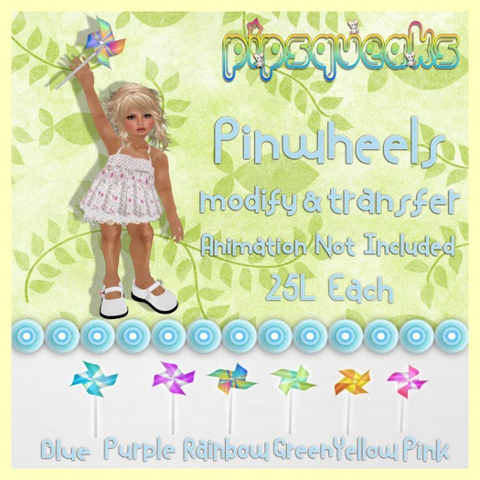 {PiP} Pinwheels Entire Gacha Set