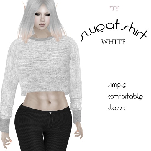 ::TY::Sweatshirt.white