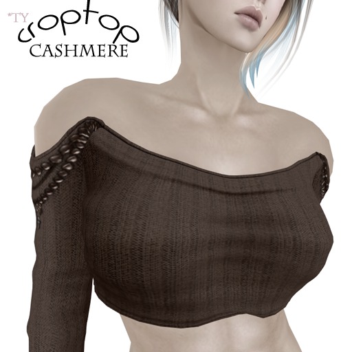 ::TY::Croptop.cashmere.brown