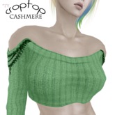 ::TY::Croptop.cashmere.green