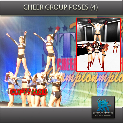 Razmataz Cheer Group 4 Poses (box)mp