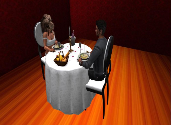 Valentine Romantic Dinner Set