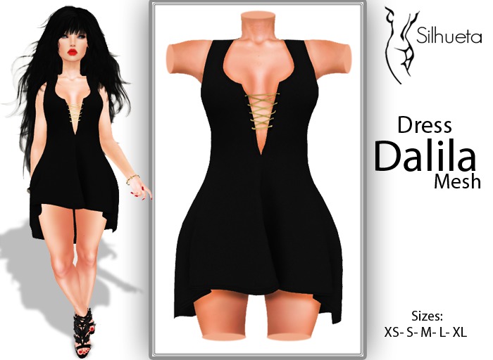 ..::SILHUETA ::.. Dress  mesh Dalila