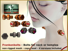 Bliensen + MaiTai - Frankenbolts - Frankenstein bolts jewelry