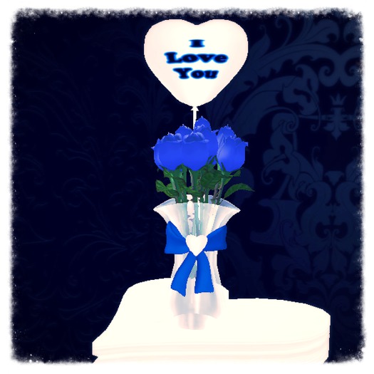 Blue  Roses Bouquet