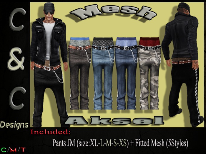 C&C Mesh Aksel Men's (5 Styles)