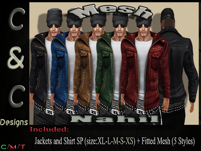 C&C Mesh Nahil Men's (5 Styles)